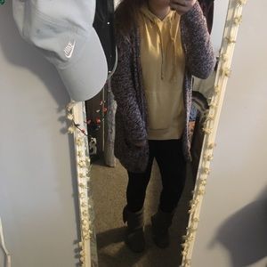 garage cardigan